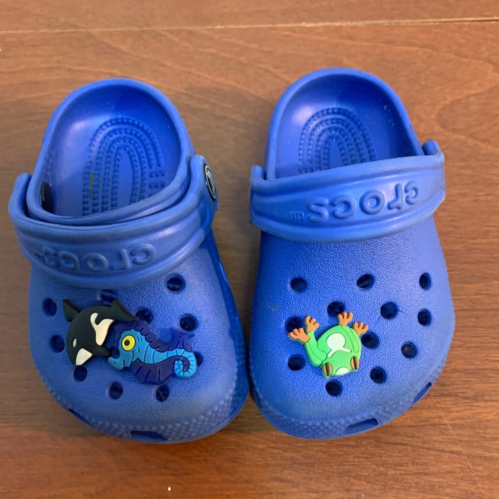5/$40 SALE Toddler crocs